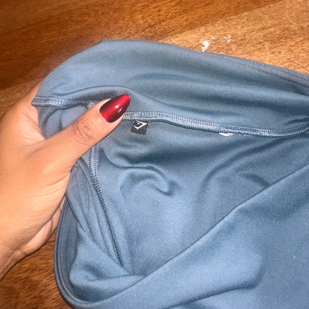 Gym shark Blue High-Waisted Leggings - Picture 4 of 4